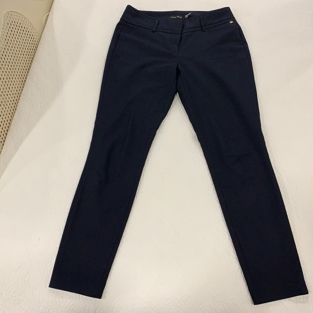 Ivanka Trump Cigarette Dress Pants, Navy